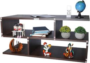 sbf furniture S Shape Engineered Wood Coffee Table/Centre Table/Tea Table Engineered Wood Coffee Table