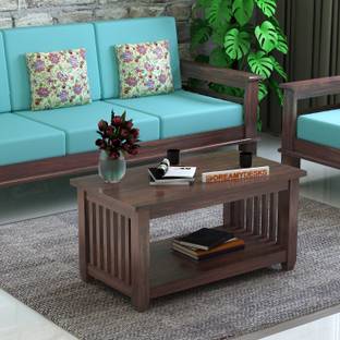 Dreamydesks Solid Sheesham Wood Coffee/Center/Tea Table For Hall/Office/Livingroom/Home Solid Wood Coffee Table