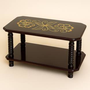 PEDPIX Modern Wooden Tea Table for Living Room, Bedroom, or Office - Easy to Assemble Engineered Wood Coffee Table
