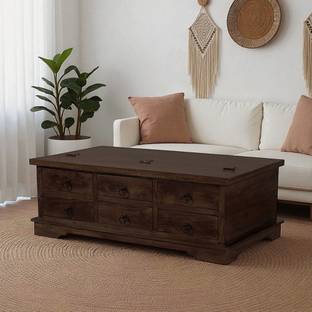 THE ATTIC KL-1193W Solid Wood Coffee Table