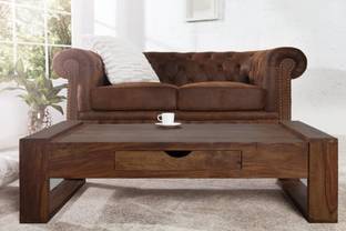 Allie Wood Rosewood (Sheesham) Solid Wood Coffee Table