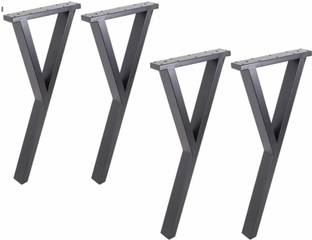VENTUOS Ventuos Dining Table Legs, Y Shape Vintage Steel Table Legs, Metal Coffee Table