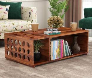 Allie Wood Sheesham ( Rosewood ) Solid Wood Coffee Table