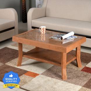 Nilkamal Centble 2 (with Glass) Glass Coffee Table