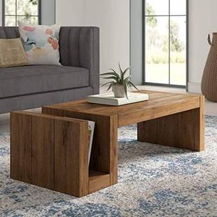 KDINTERIORS Green ply Engineered Plywood Centre Table, Coffee Table for Living Room Engineered Wood Coffee Table