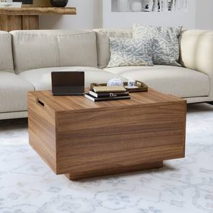 NEUDOT Hyde Coffee Table With Storage Engineered Wood Coffee Table