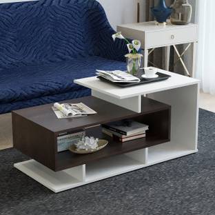 FURNEASER Fabelio Modern Tea Table for Living Room, Centre Table, Sofa Table, Engineered Wood Coffee Table