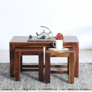 Allie Wood Sheesham Solid Wood Coffee Table