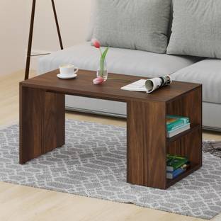 BLUEWUD Tayvue Sofa Tea/Teapoy Console Table for Sofa Set Living Room Home Hall Engineered Wood Coffee Table