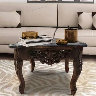 Wood Master Sre Coffee Table (sheesham wood) Solid Wood mahogany finish Pre-assembled Solid Wood Coffee Table