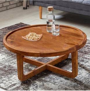 GOYALINTERIOR Sheesham Coffee/Tea/Teapoy/center/sofa table for Home/Hotel/Livingroom Solid Wood Coffee Table