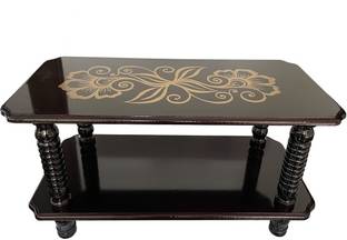 PEDPIX Modern Wooden Tea Table for Living Room, Bedroom, or Office - Easy to Assemble Engineered Wood Coffee Table