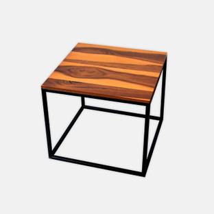 Anishwar Elite Wooden & Metal Center Table Engineered Wood Coffee Table