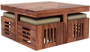 Cherry Wood Petlin Sheesham Solid Wood Coffee Table
