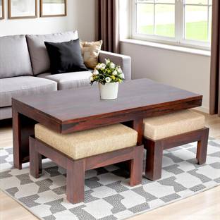 Flipkart Perfect Homes Rosewood ( Sheesham ) Solid Wood Coffee Table