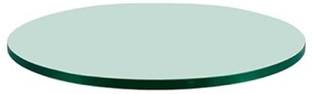 Implemental Toughened Glass, Shape: Round (7" X 12 MM) Glass Coffee Table