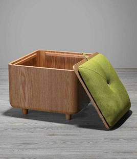 Heavenart Solid Wood Coffee Table