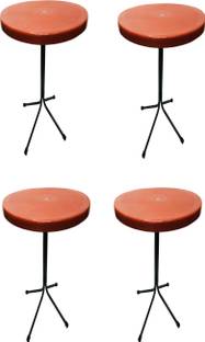 GOYALSON Dining Table Restaurant Heavy Foldable Light Weight Table 2 PC Metal 4 Seater Dining Table