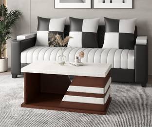 ELTOP wooden furniture center table/coffee table/Tea table top marble pattern Engineered Wood Coffee Table