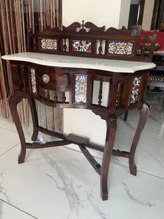 QA Antique Handicraft Solid Wood Coffee Table
