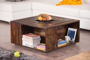 KART HANDICRAFTS Solid Wood Coffee Table