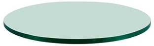 Implemental Toughened Glass, Shape: Round (8" X 12 MM) Glass Coffee Table