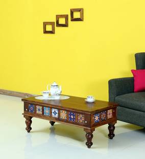THE ATTIC KL-1915AW Solid Wood Coffee Table