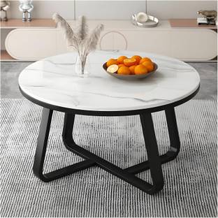 Yusha handicrafts Modern Center Round Coffee Table Classic Stacking table Multipurpose Table Engineered Wood Coffee Table