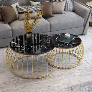 LiveTouch coffee table set of 2 forl living room Engineered Wood Coffee Table