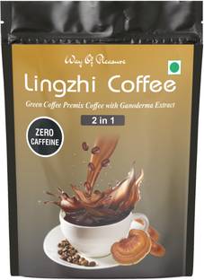 Way Of Pleasure LINGZHI COFFEE 2 in 1 (Premix coffee with Ganoderma Extract) With Zero Caffeine Instant Coffee