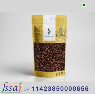 siya organics FRESHLY ROASTED Whole Bean Coffee ARABICA COFFEE BEANS MEDIUM DARK ROAST 500 GM Coffee Beans