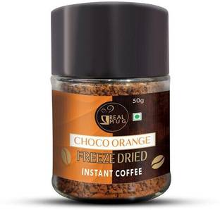 REAL MUG Freeze-Dried Instant Coffee | Hot & Cold Coffee Instant Coffee With Rich Aroma Instant Coffee