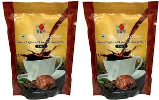 DXN LINGZHI COFFEE 2 in 1 (Premix coffee with ganoderma extract) 40 sachet of 5gm coffee 200gm(Pack of 2*20 sachet) Instant Coffee