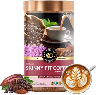 TEACURRY Skinny Fit Coffee (65g) - For Skinny Body, Weight Loss | Arabica Coffeecurry Instant Coffee