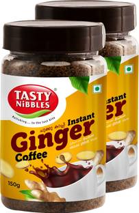 Tasty Nibbles Instant Ginger Coffee 150g (Pack Of 2 , 300g) Instant Coffee