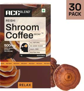 Ace Blend Reishi SHROOM COFFEE™ | 30 serves | Relax | Deep Sleep | Cold/Hot Brew Instant Coffee