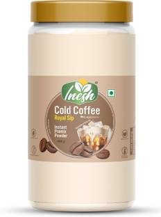inesh Cold Coffee Royal Sip | Instant Coffee Premix Powder 450g jar Instant Coffee