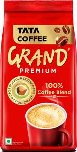 Tata Coffee Grand Premium | 100% Coffee Blend | With Flavour Locked Decoction Crystals Instant Coffee