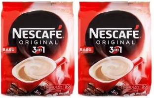 Nescafe 3in1 Original Soluble Coffee Beverage 30 Sachets Instant Coffee
