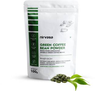 Nirvasa Unroasted Arabica Green Powder for Effective Weight Management Coffee Beans