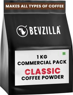 Bevzilla 1kg Classic Instant Coffee Powder |Makes 500 Cups| Made For HoReCa Instant Coffee