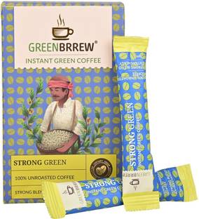 GreenBrrew Green Coffee Beans Extract [50% CGA] for Weight Loss, Instant Coffee