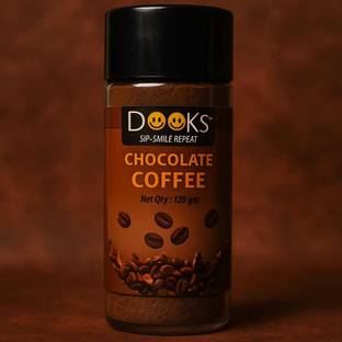 डूक प्रीमियम कॉफ़ी 120ग़म, स्ट्रोंग टेस्ट & रिच अरोमा, चॉकलेट इंस्टेंट कॉफ़ी पाउडर इंस्टेंट कॉफी