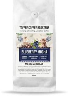 Toffee Coffee Roasters Blueberry Mocha Coffee || 100% Arabica | Medium Roast | Whole Bean Roast & Ground Coffee