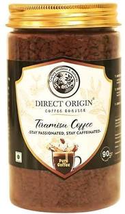 Direct Origin Coffee Pure Tiramisu Flavoured Instant Jar | Creamy & Dessert-Inspired Instant Coffee