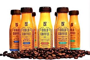 SOLH Cold Coffee Pack of 10 Ready to Drink Instant Coffee