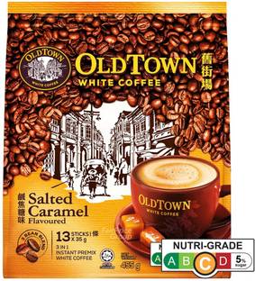 Old Town White Coffee 3in1 Salted Caramel Perfect Smooth Blend Of Original White Coffee Instant Coffee