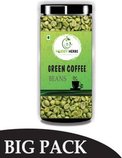 Hobby Herbs Green Coffee Beans 500g for Weight Loss Management | Instant Coffee | Instant Coffee