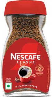 Nescafe Classic Coffee Powder Jar, 100% Pure Instant Coffee