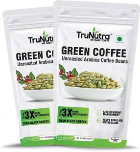 TruNutra green coffee weight loss instant coffee unroasted arabica AAA Grade Green Coffee Beans